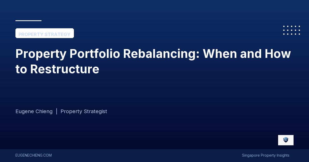 Property Portfolio Rebalancing: When and How to Restructure