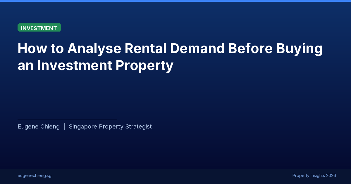 How to Analyse Rental Demand Before Buying an Investment Property