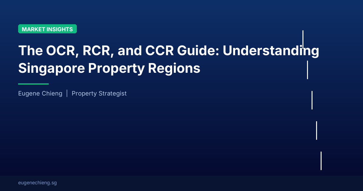 The OCR, RCR, and CCR Guide: Understanding Singapore Property Regions