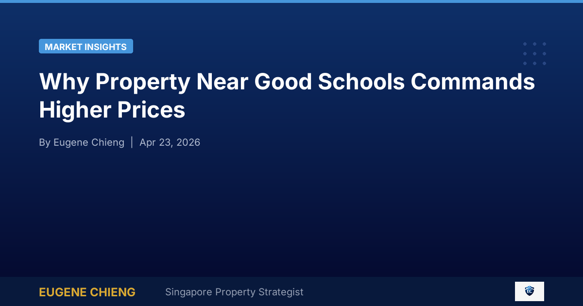 Why Property Near Good Schools Commands Higher Prices